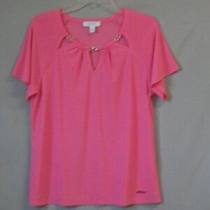 Nine West Pink Top Size M
